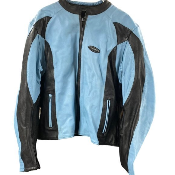 Himalaya Motor Bikewear Women's Armored Leather Jacket - Picture 1 of 14